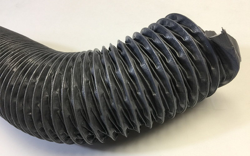 Nylon fabric duct hose