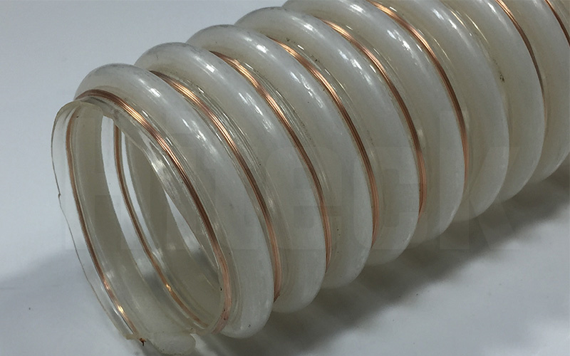 PU helix duct hose