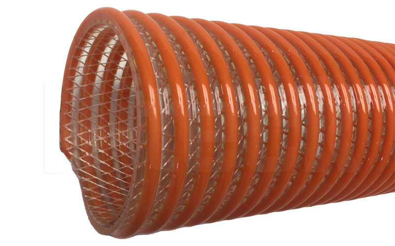 PVC reinforced suction hose