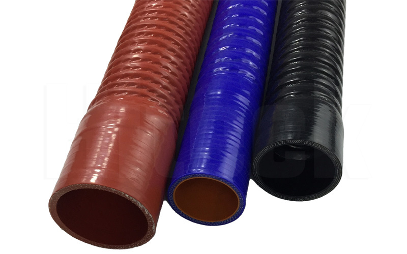 corrugated silicone hose