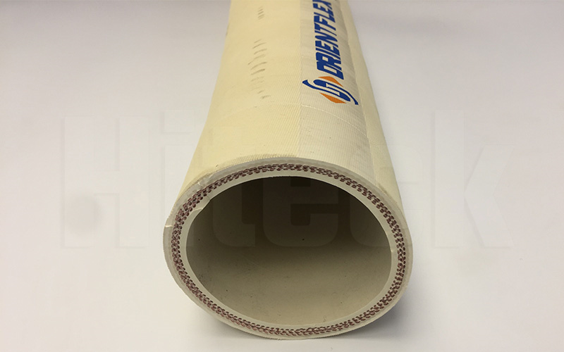 food discharge hose