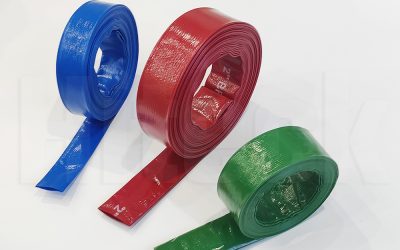 What cause 3 inch layflat hose degumming